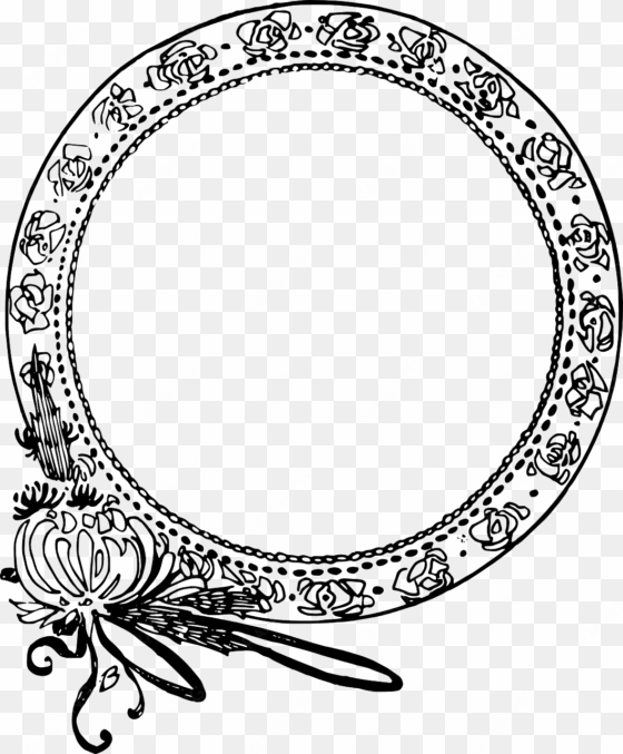 collection of free frames transparent circle download - round border clip art