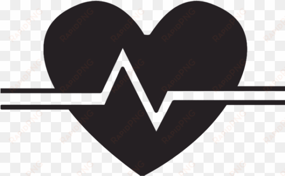 collection of healthcare black and white - heart rate clip art