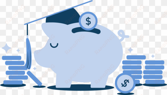 College - Saving For College Clipart transparent png image
