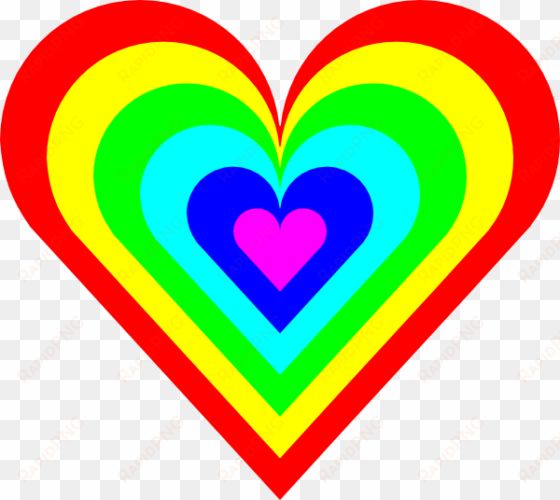 Color Heart Icon Png transparent png image