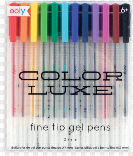 color luxe gel pens - colour luxe gel pens