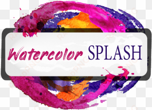 color splash colorful splatter banner, colorful splatter, - portable network graphics