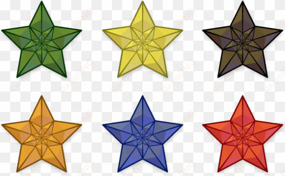 colored-stars - printable colored stars