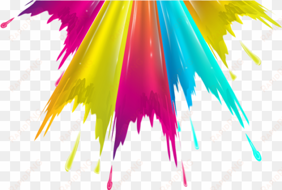 colorful pull down color splash png and - colorful vector png