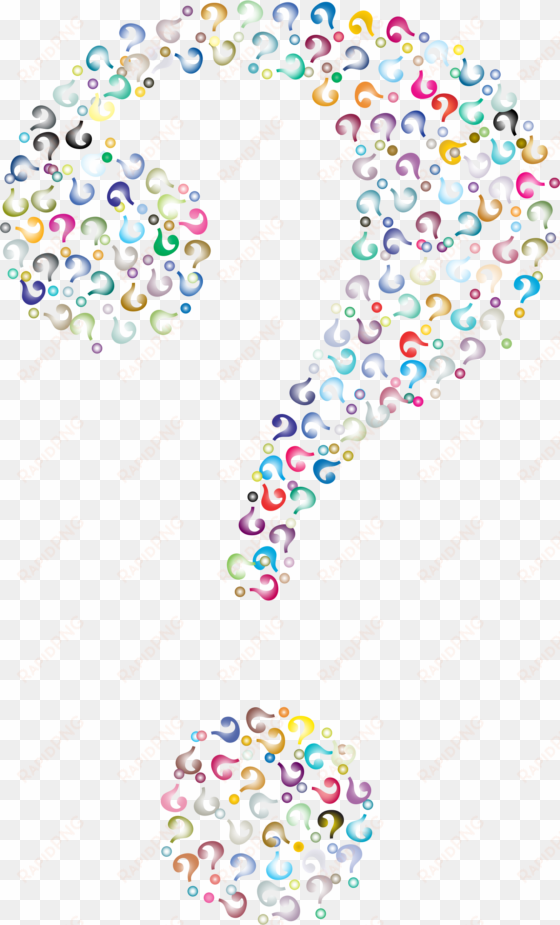 colorful question marks png - question marks background png