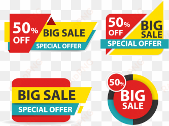 colorful shopping sale banner, business, card, template - sale banner png