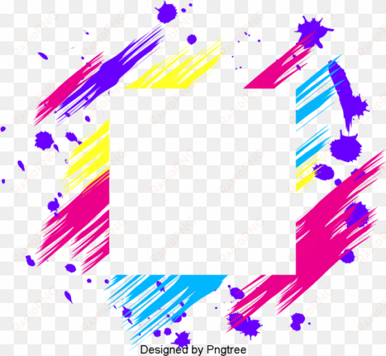 coloured color geometric line frame, colorful, colorful, - geometry