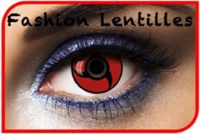 coloured contact lenses sharingan sh-l9, 1 year - lenti a contatto bianche