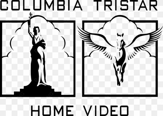 columbia tristar home video print logo - columbia tristar home entertainment lgo
