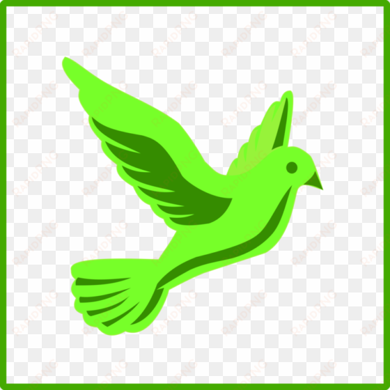 columbidae doves as symbols peace symbols computer - green dove icon