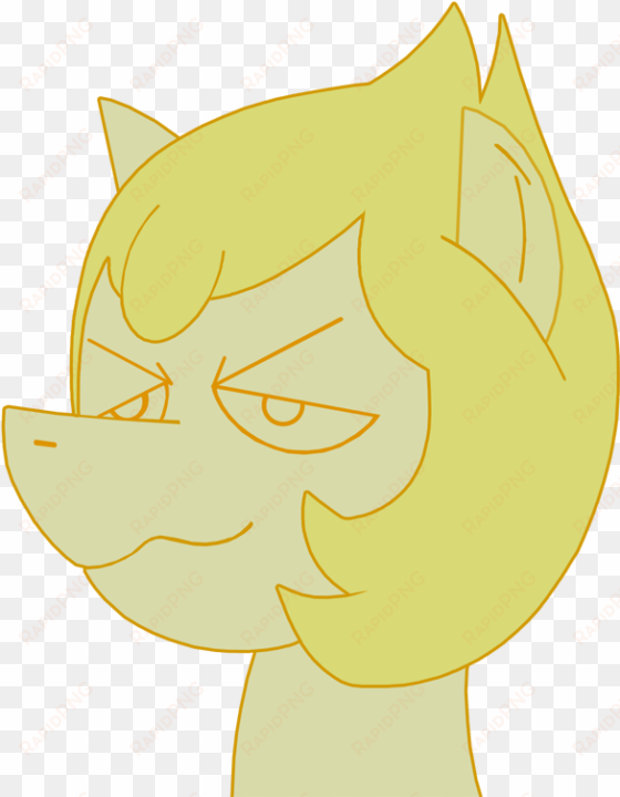 combatkaiser, ponified, safe, simple background, smug, - cartoon