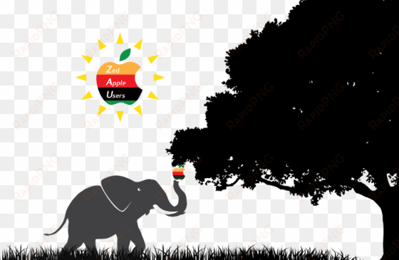 come join zed apple users - oak tree logo silhouette