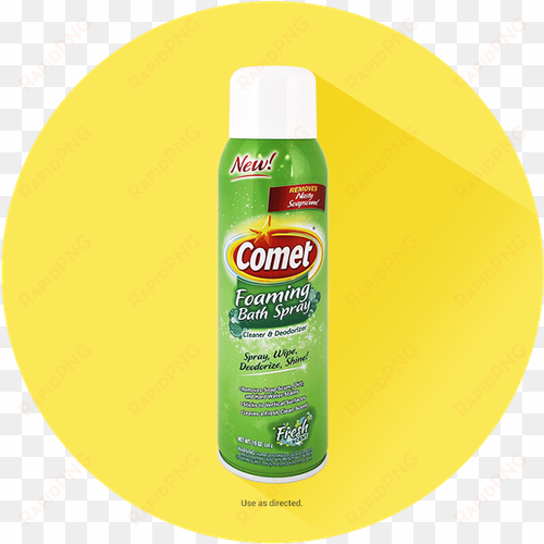 comet® foaming bath spray - comet foaming bath spray