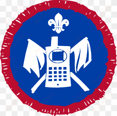 communicator activity badge - scout badges png