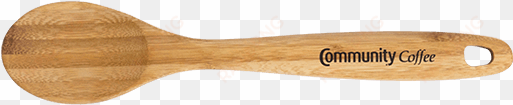 community coffee bamboo spoon - bamboo spoon png