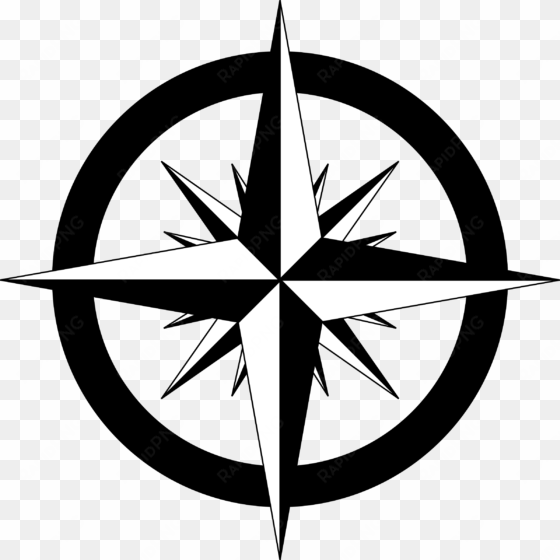 compass rose vector clipart image - compass rose transparent