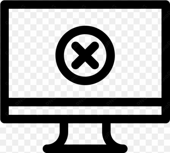 computer denied rubber stamp - web development icons png
