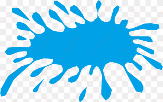 computer icons watercolor painting blue logo - splash color blue png