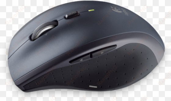 computer mouse png free download - logitech marathon m705 - wireless laser mouse - dark