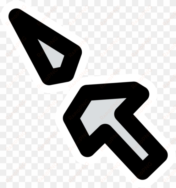 computer mouse pointer cursor window computer icons - icon