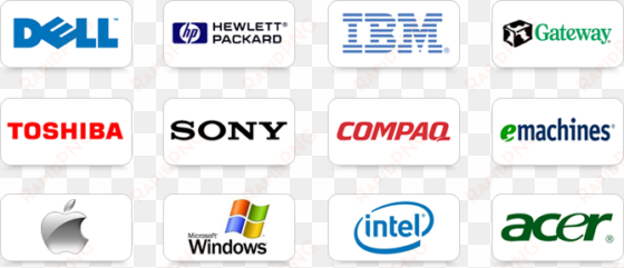 computer repair, computer services, computer upgrade, - computer brands logo png