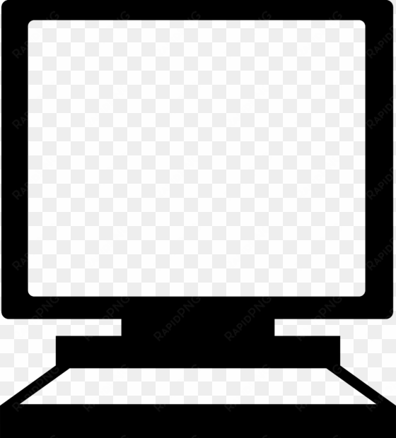 computer screen icon - clip art computer icon