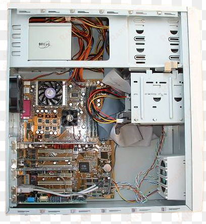 Computer Sytem Open Computer - Computer transparent png image