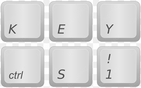computer vector image public domain vectors - computer keyboard keys vector