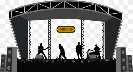 concert stage png jpg black and white download - crickets, the - in style with the crickets (cd)