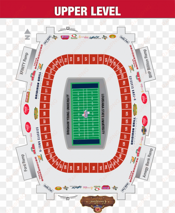 concession maps - soccer-specific stadium