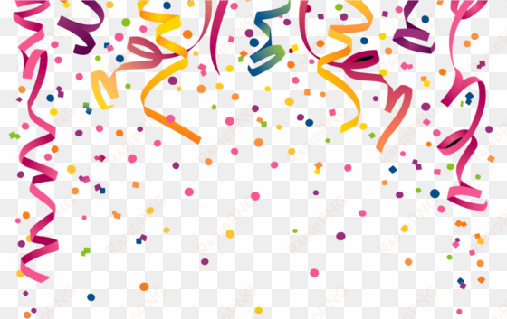 confetti clipart curly - transparent background celebration png