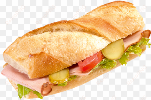 confiserie honold ag with png transparent - ham and cheese baguette png