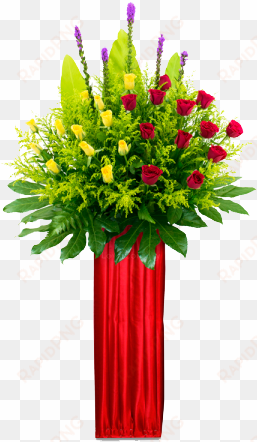 congratulation flower - flower stand images png
