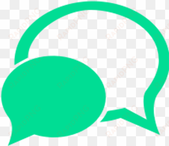 contact sprouts chat icon that is green - chat logo png black