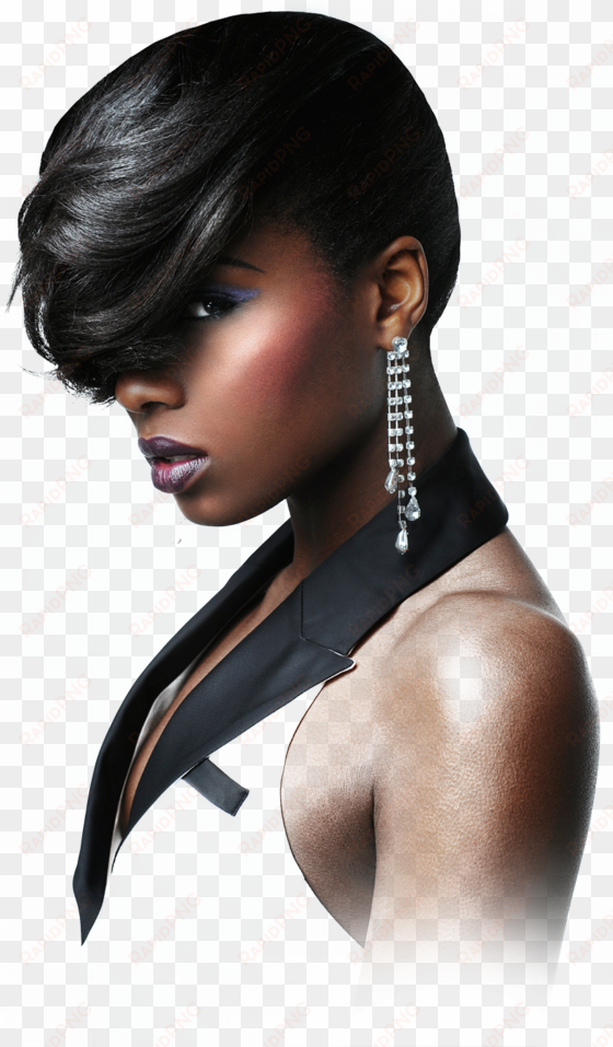 contact us - african american model png