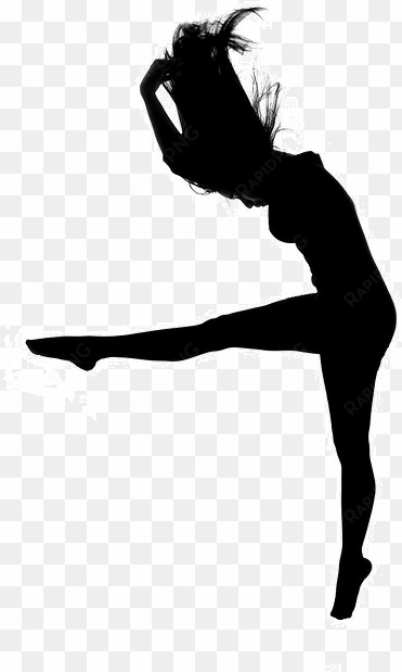 contemporary dancer silhouette at getdrawings - dance silhouette