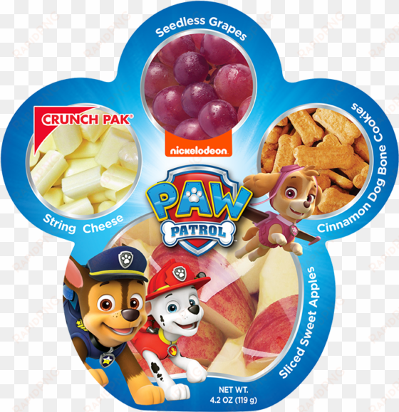 contents - paw patrol apple snack