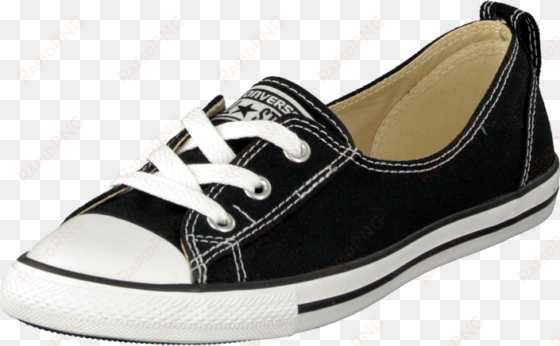converse chuck taylor as ballet lace black 49300-00 - converse sneaker low, black, unisex, gr. 6