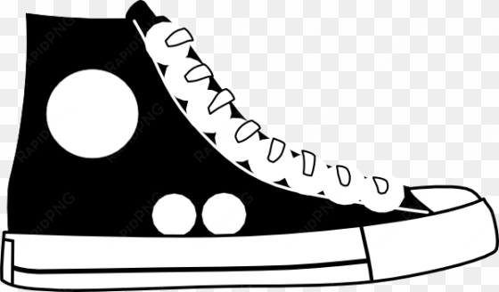 converse tennis shoe clipart - converse clip art