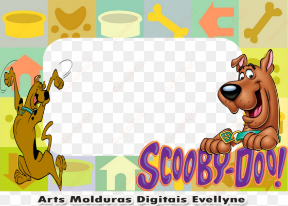 convite scooby doo png - logo de scooby doo
