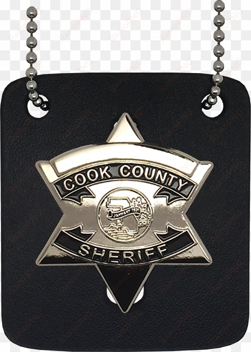 Cook County Sheriff Replica Star Badge - Cook County Sheriff Neck Badge transparent png image