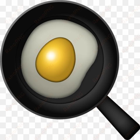 Cooking Egg Emoji - Fried Egg Emoji transparent png image