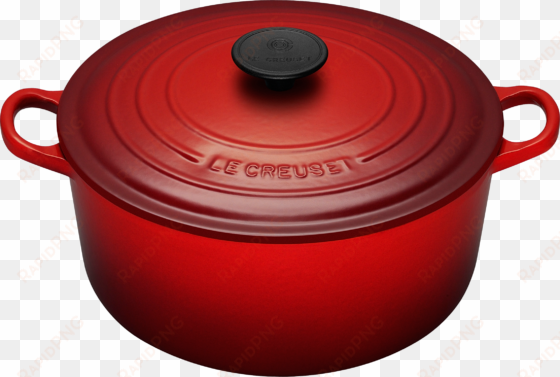 cooking pot png - le creuset png