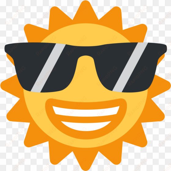 coolsun discord emoji - sun with face clap