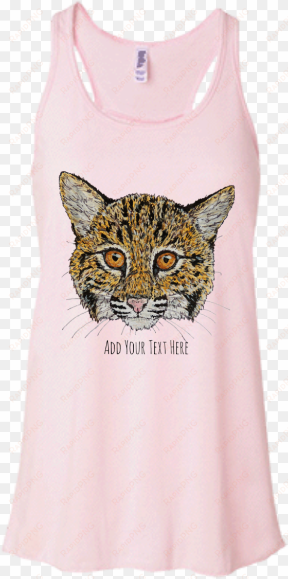 cooper bobcat b8800 bella canvas flowy racerback tank - shirt