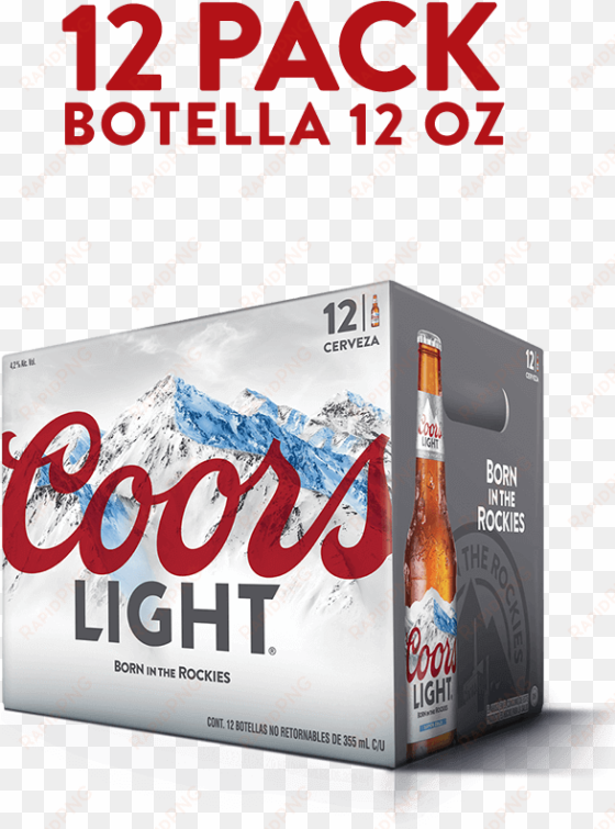 coors light - coors light beer - 12 pack, 12 fl oz cans
