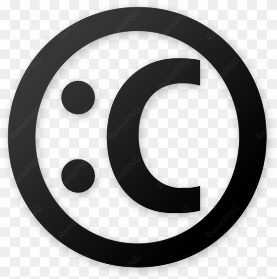 copyright symbol frowny face - jordan taylor