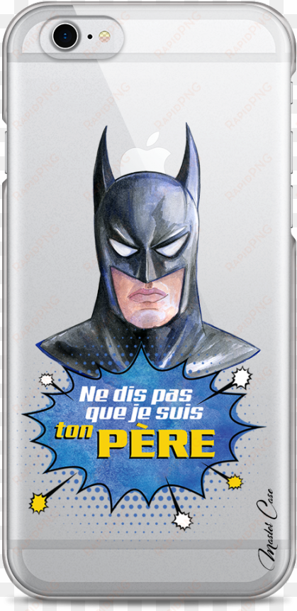 coque iphone 6/6s batman watercolor masque - iphone 6s