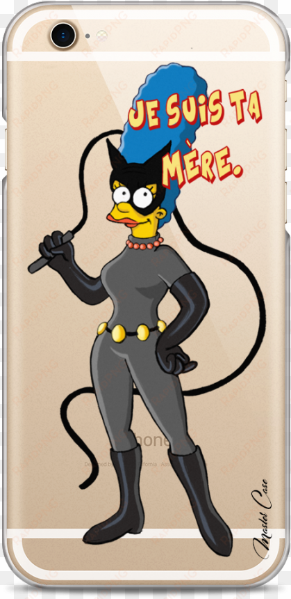 coque iphone 6/6s marge simpson cartoon design coque - iphone 6s