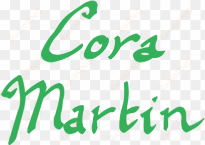 cora martin art logo - calligraphy